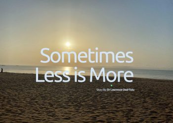 Sometimes Less is More